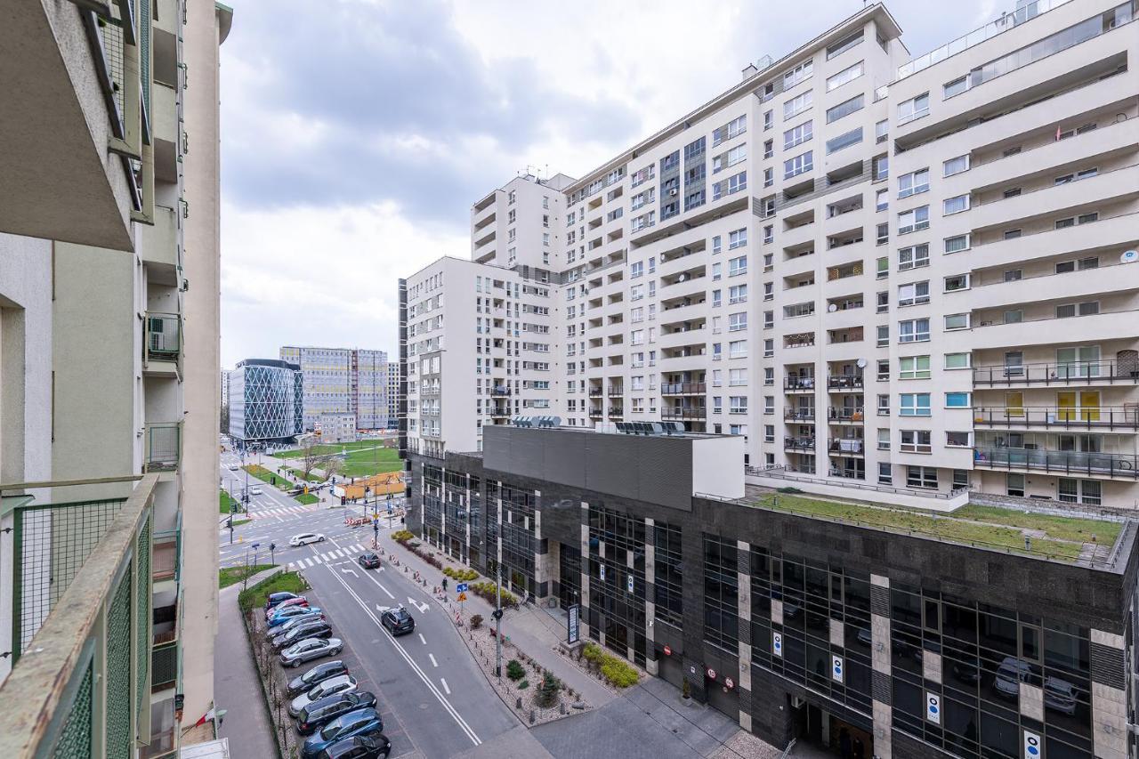 Bukowinska 12 Prywatne Mieszkanie 80M2 Z Dwiema Sypialniami I Balkonem 2X Bezplatne Miejsca Parkingowe Samodzielne Zameldowanie! Private Garage! Self Check-In System! Warschau Buitenkant foto
